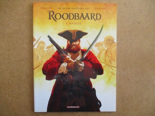 adv8041 roodbaard nieuwe avonturen 2, Eén stripboek, Ophalen, Gelezen
