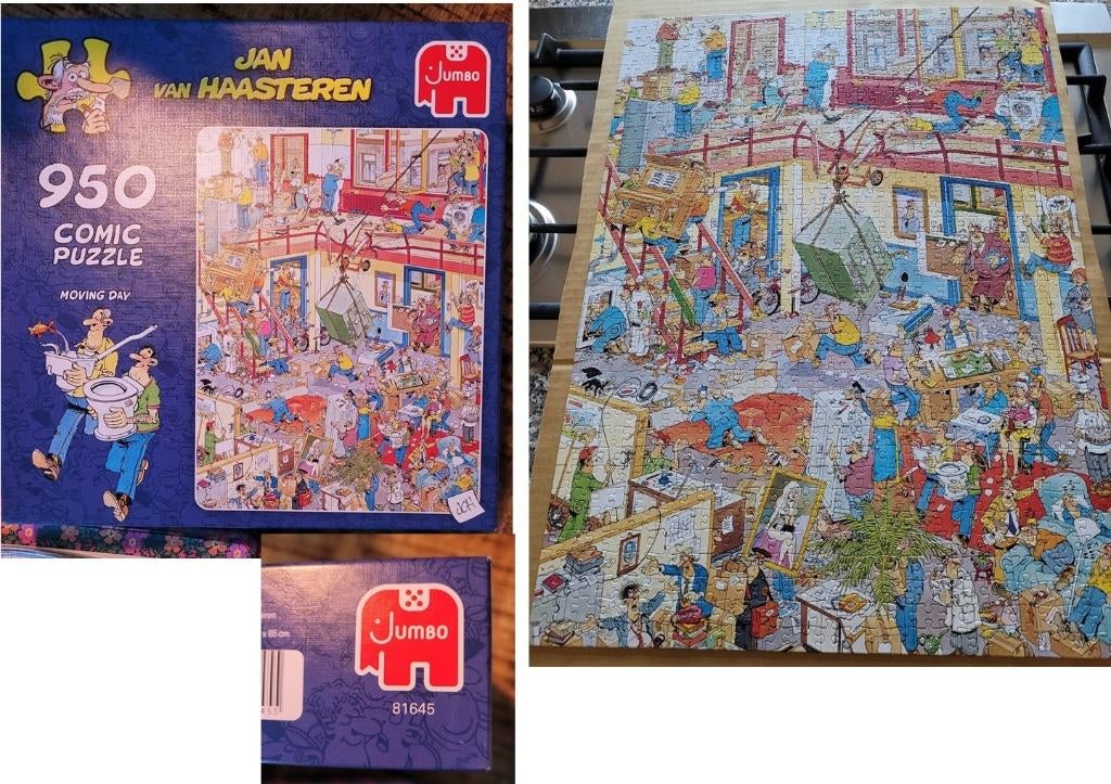 PUZZELS JAN VAN HAASTEREN, Ophalen of Verzenden, 500 t/m 1500 stukjes, Zo goed als nieuw, Legpuzzel