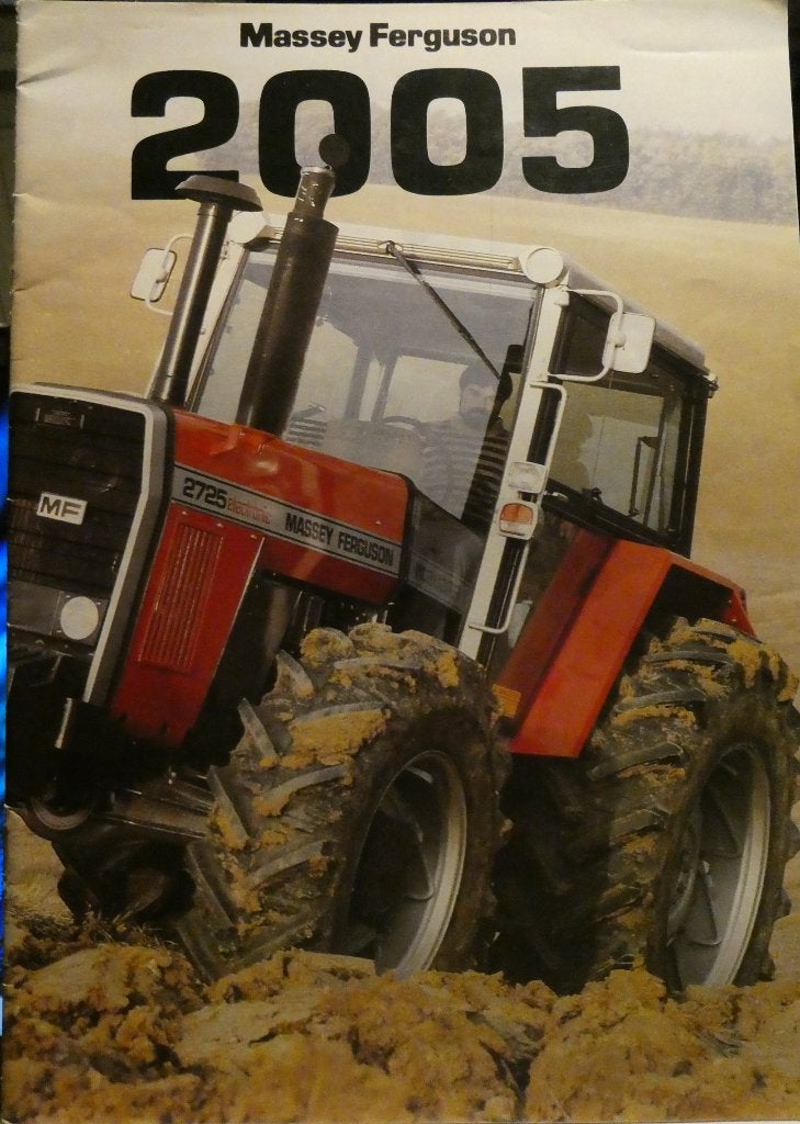 Tractor / Folder / Massey Ferguson 2005, Boeken, Verzenden, Gelezen, Overige merken