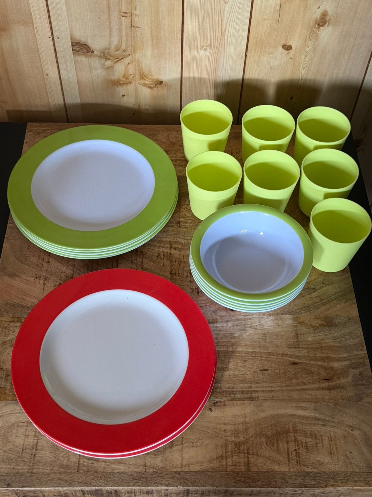 Kampeer servies, Ophalen of Verzenden, Zo goed als nieuw