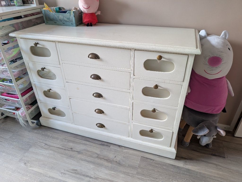 Commode Kids Factory, vol hout., Ophalen, Gebruikt, 50 tot 70 cm, 100 cm of meer