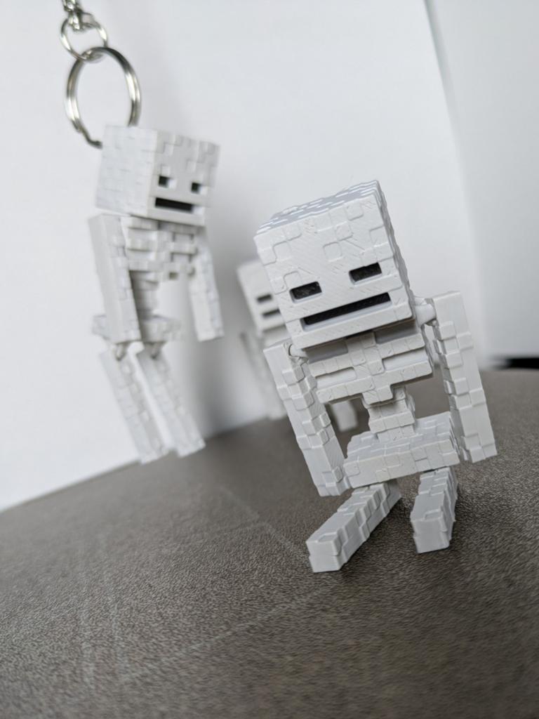 Minecraft Skeleton sleutelhanger, Ophalen of Verzenden