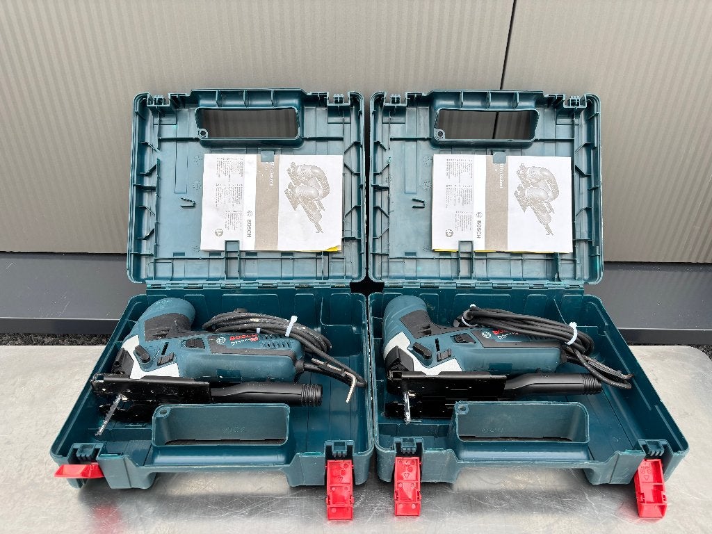 Bosch GST 90 E Decoupeerzaag in koffer 2 X, Bosch, Gebruikt, Contact@nl.bosch.com, Ophalen of Verzenden