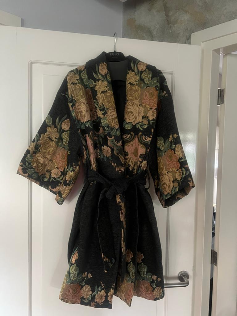 Shoeby Kimono Jasje met Bloemenprint 1 mt, Maat 38/40 (M), Overige kleuren, Nieuw, Ophalen of Verzenden