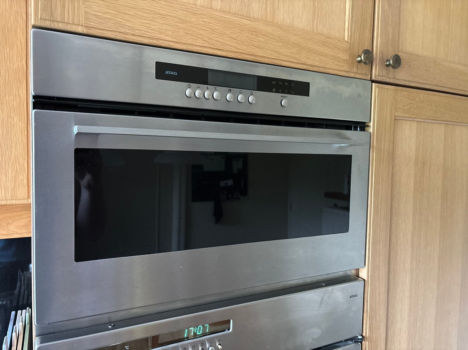 ATAG stoomoven, Witgoed en Apparatuur, Ovens, Ophalen, Zo goed als nieuw