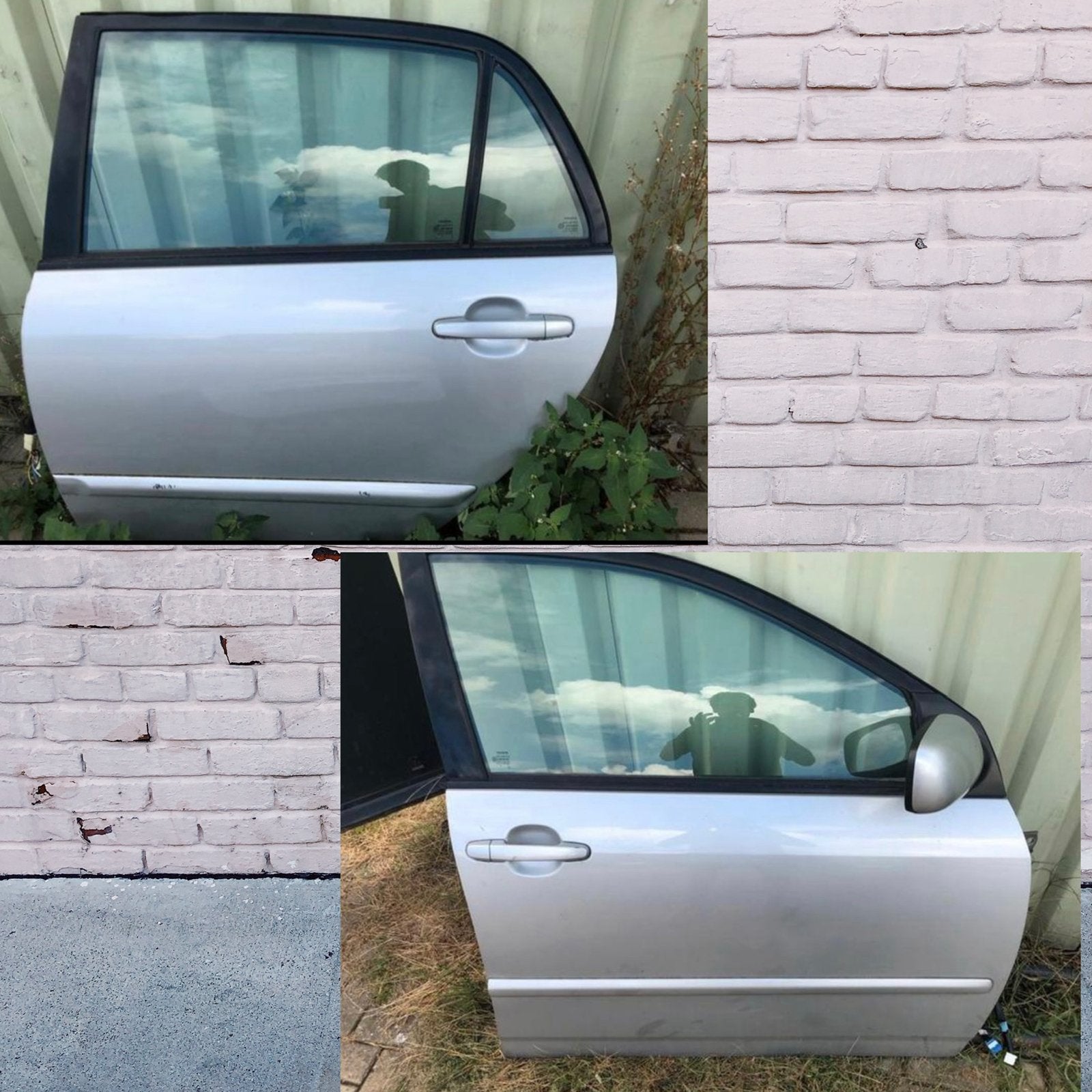 Deur rechts voor & deur links achter Toyota Corolla E12 2003, Auto-onderdelen, Ophalen, Gebruikt, Deur, Toyota