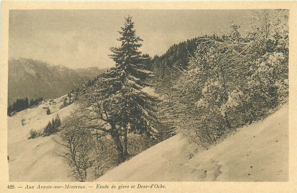702-060-027 Avants Sur Montreux, Verzenden, Voor 1920, Overig Europa