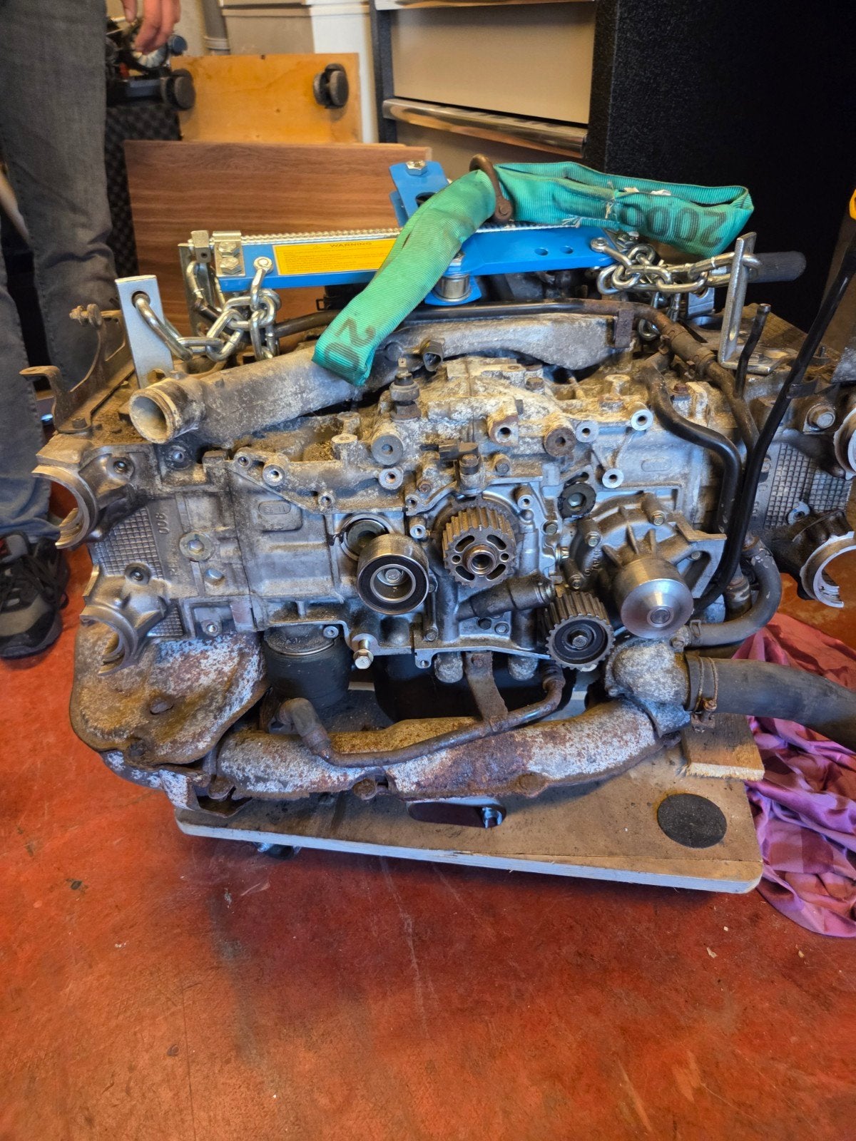 Subaru EJ20 blok my00 Boxermotor, Auto-onderdelen, Ophalen
