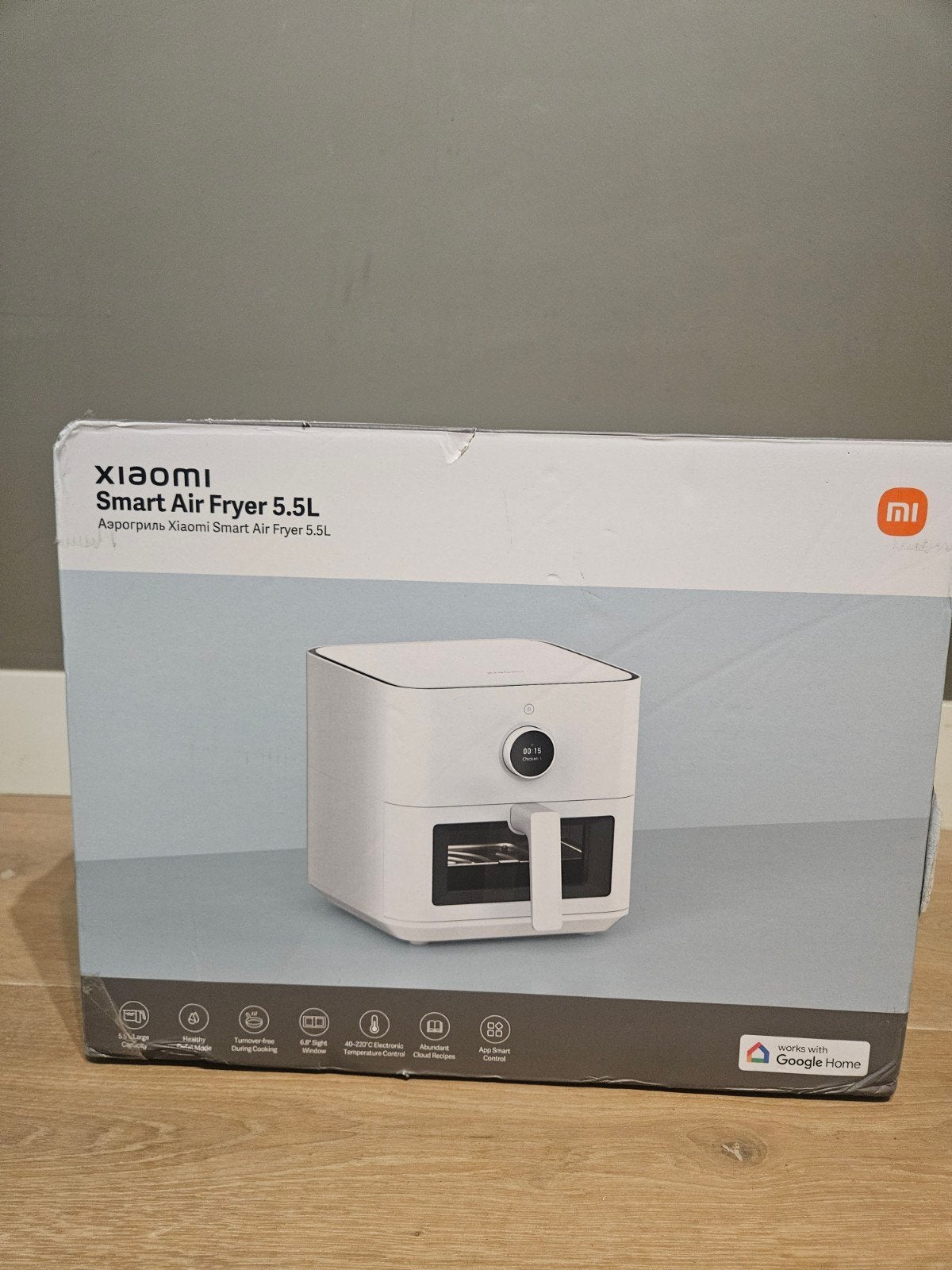 Xiaomi Smart Air Fryer 5.5L - Nieuw in doos, Ophalen of Verzenden, Nieuw, Airfryer, 1500 gram of meer