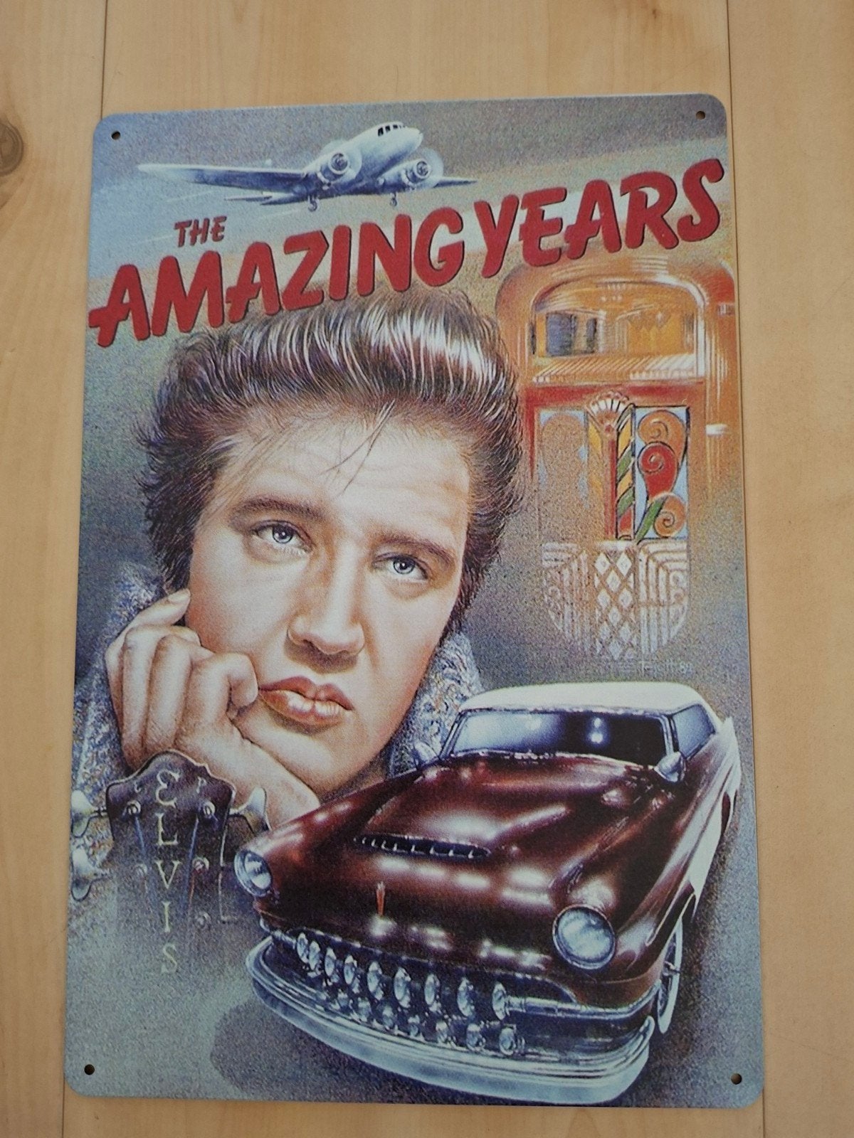 Elvis bord, Ophalen of Verzenden, Nieuw, Poster, Artwork of Schilderij