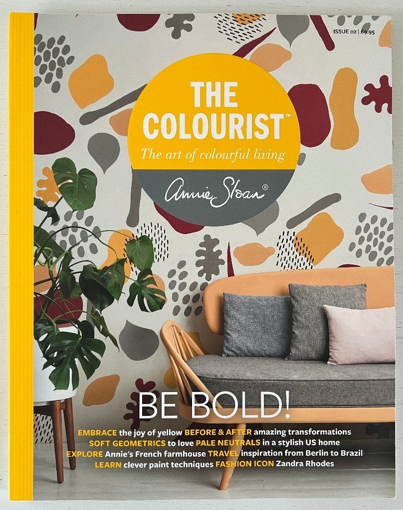 Bookazine The Colourist nr 2 - Annie Sloan, Boeken, Ophalen of Verzenden, Zo goed als nieuw, Overige onderwerpen