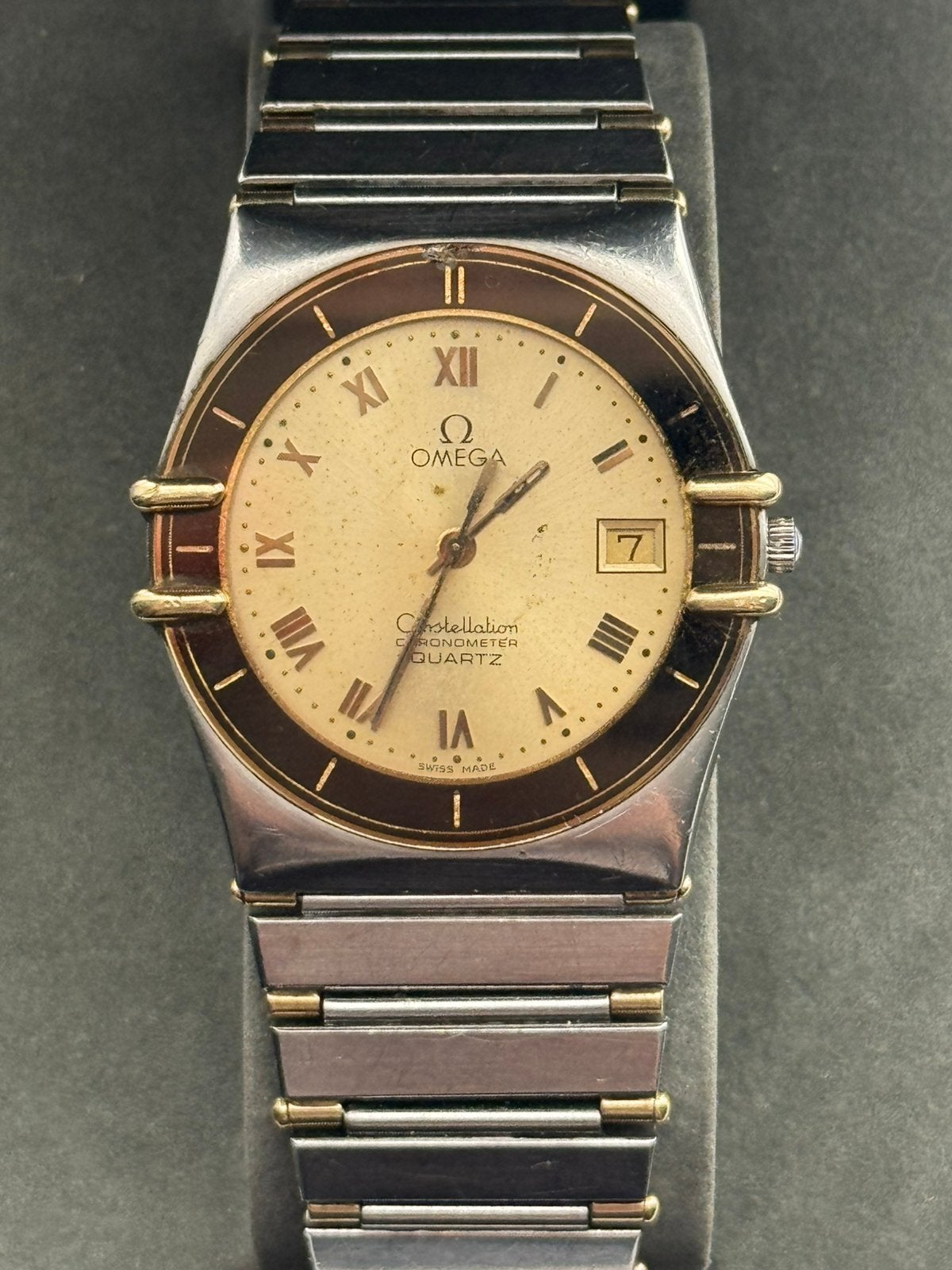 Omega Constellation Chronometer Quartz – 34 mm – Met Doos, Ophalen of Verzenden