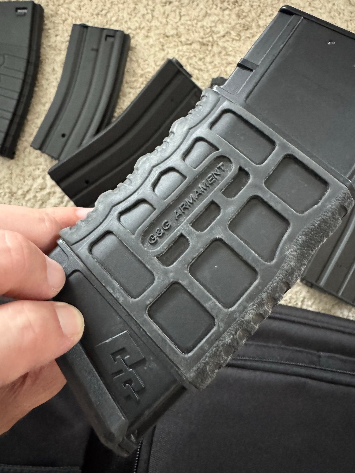 Airsoft magazijnen: klein en groot, o.a. Nuprol, Ophalen, Gebruikt