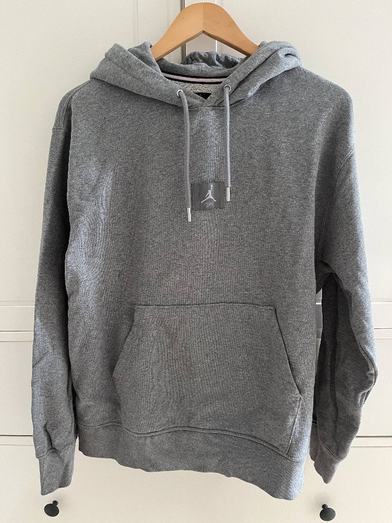 Nike Jordan hoodie - maat M - z.g.a.n., Ophalen of Verzenden, Zo goed als nieuw, Grijs, Nike Jordan