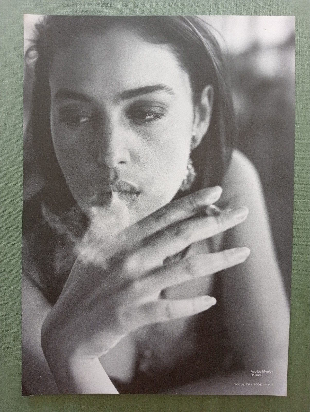 Monica Bellucci print, Verzamelen, Ophalen of Verzenden, 1980 tot heden, Tijdschrift