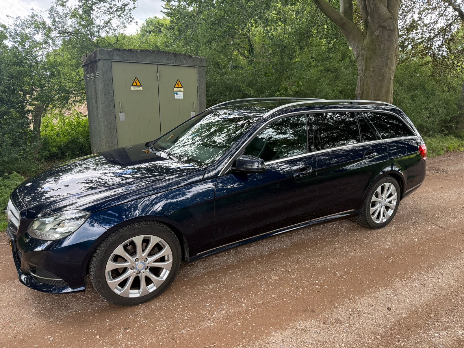Mercedes-Benz E-Klasse E200 CDI 136pk 2014 Blauw, Euro 5, Zwart, Blauw, Leder