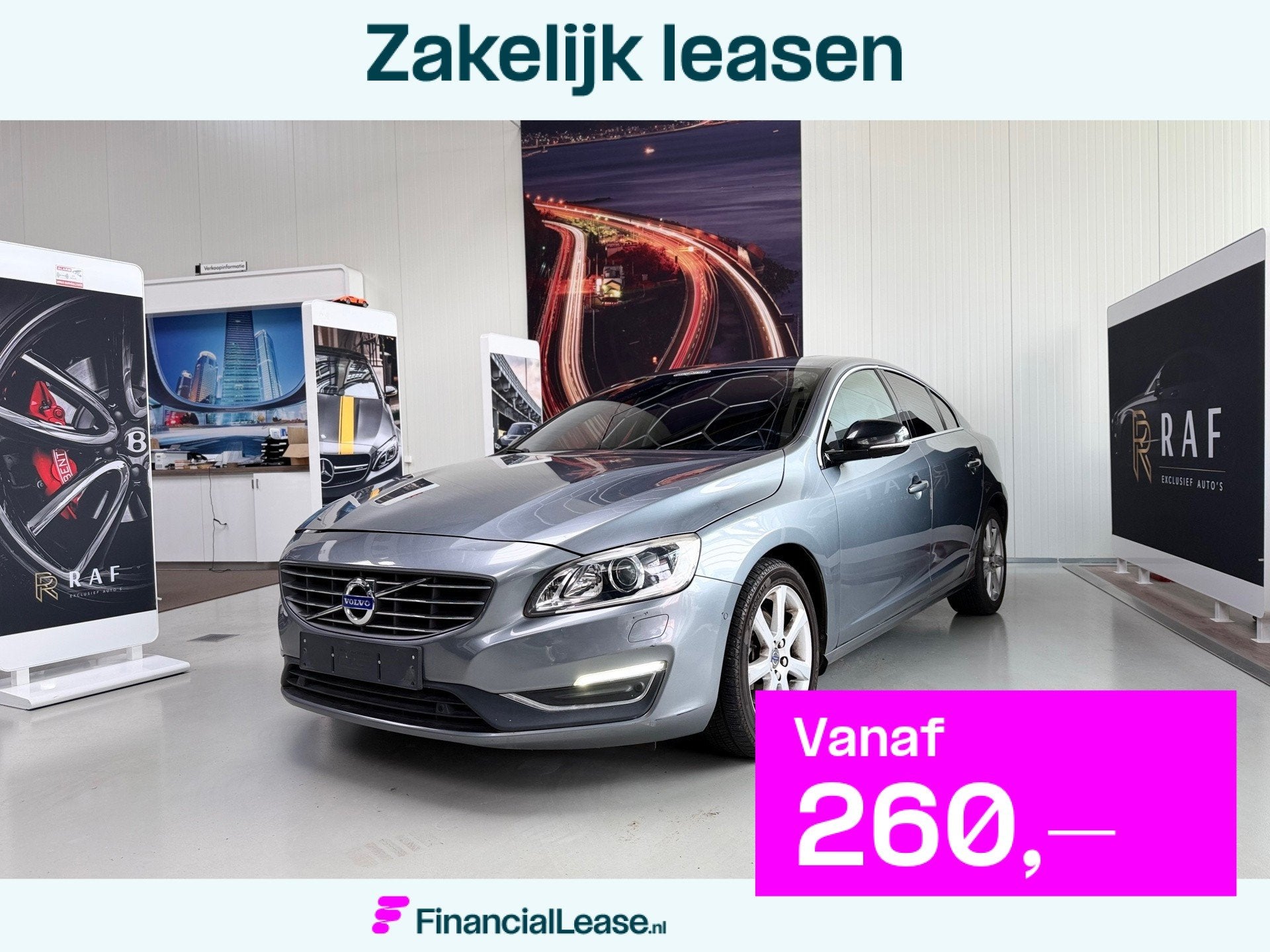 Volvo S60 2.0 D3 SummumAutomaat,Kanteldak,Cruise,Leer., Gebruikt, Zwart, S60, 23 km/l