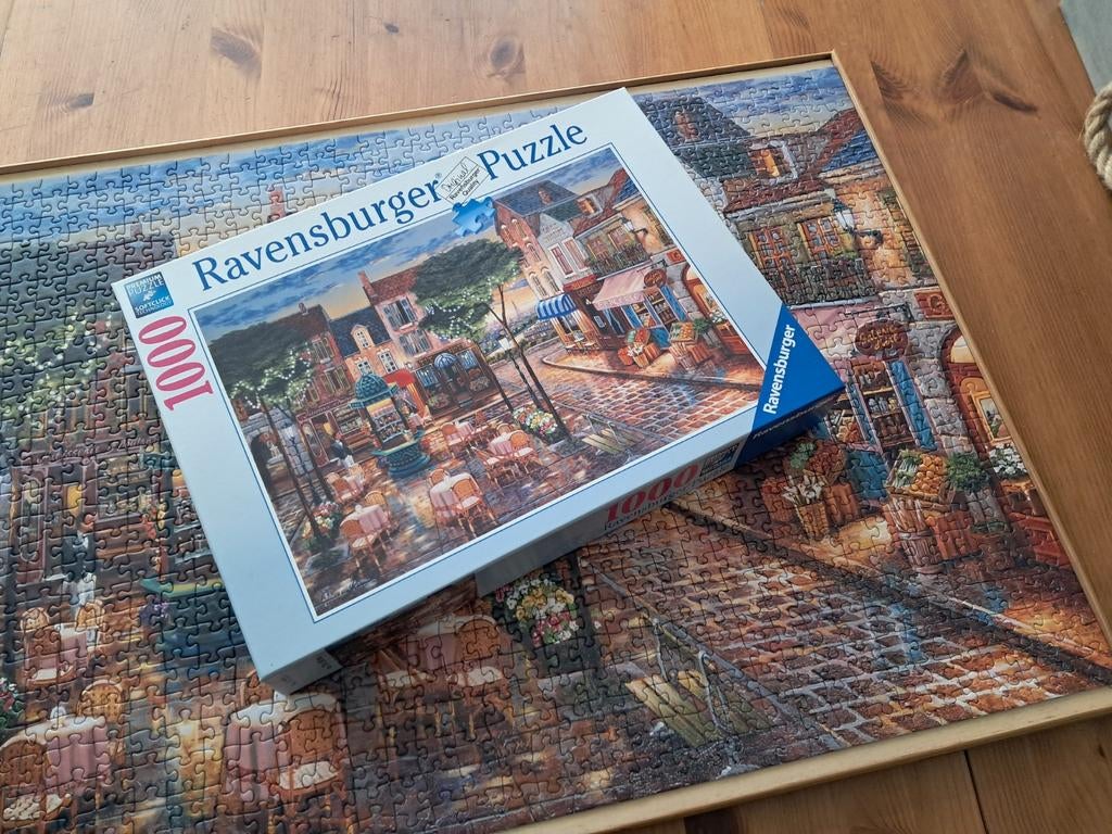 Ravensburger puzzel 1000 stukjes Parijs, Ophalen, 500 t/m 1500 stukjes, Zo goed als nieuw