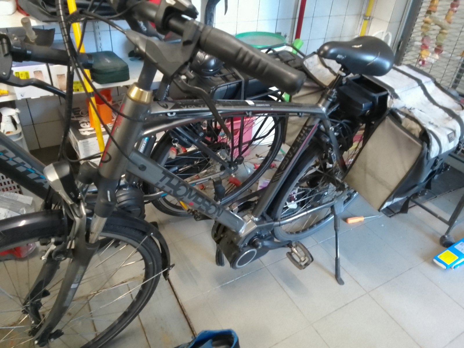 Thompson Bosch electrische herenfiets maat 58, 55 tot 59 cm, Ophalen of Verzenden, Gebruikt, Overige merken