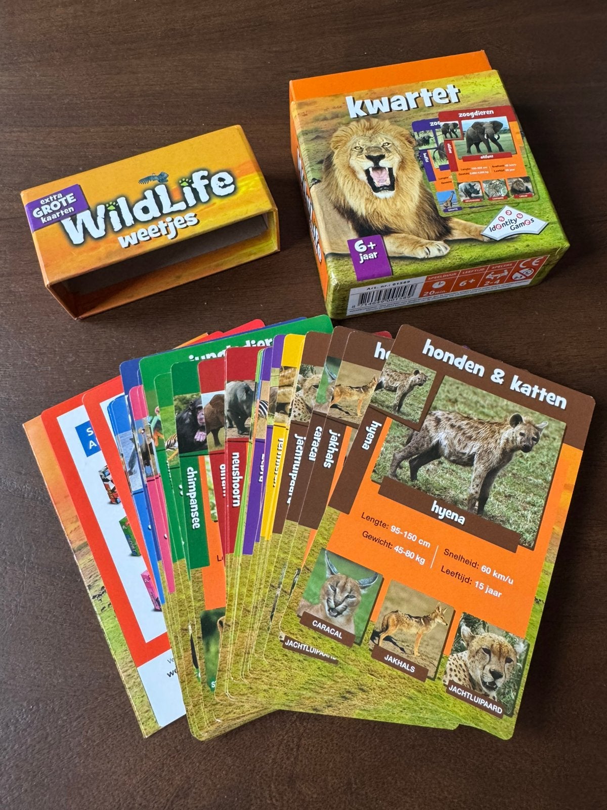 Wilflife weetjes kwartet compleet, Ophalen of Verzenden, Zo goed als nieuw, Kwartet(ten)