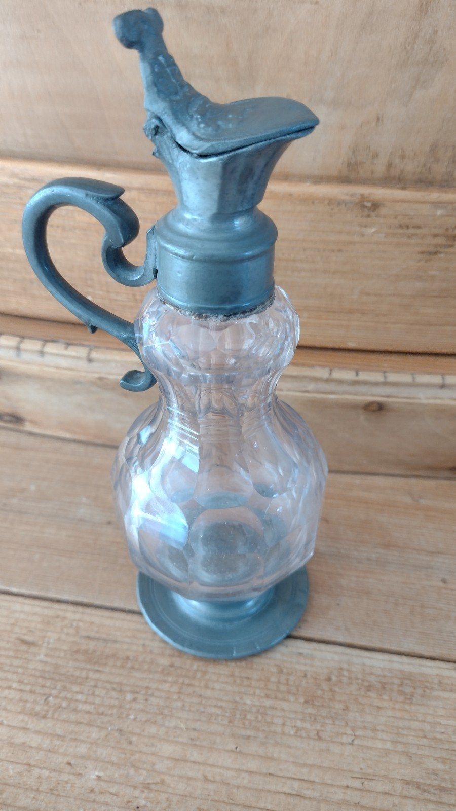 Art Deco stijl vintage karaf / zoommorfe haan, Ophalen of Verzenden