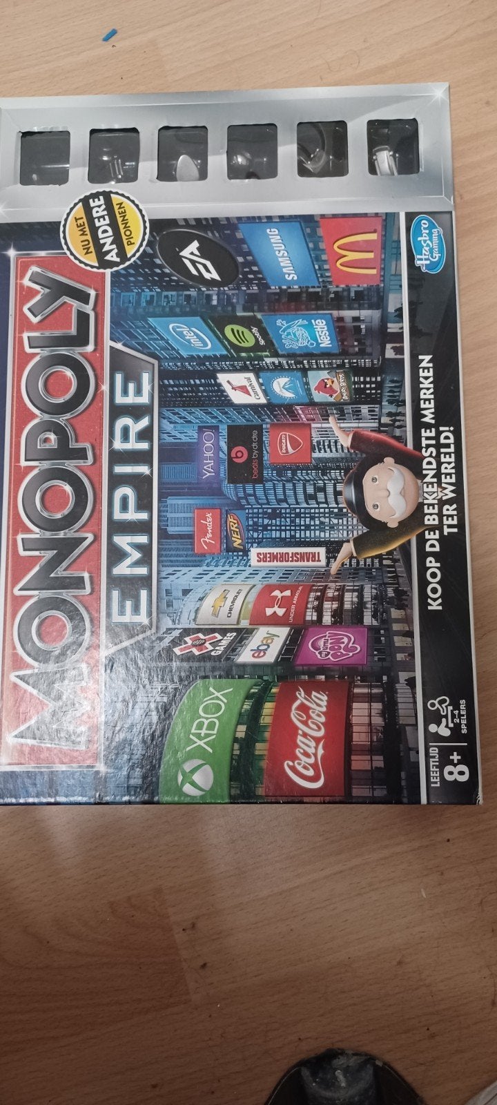 Monopoly Empire - Koop de bekendste merken!, Drie of vier spelers, Ophalen of Verzenden, Gebruikt, Hasbro Gaming