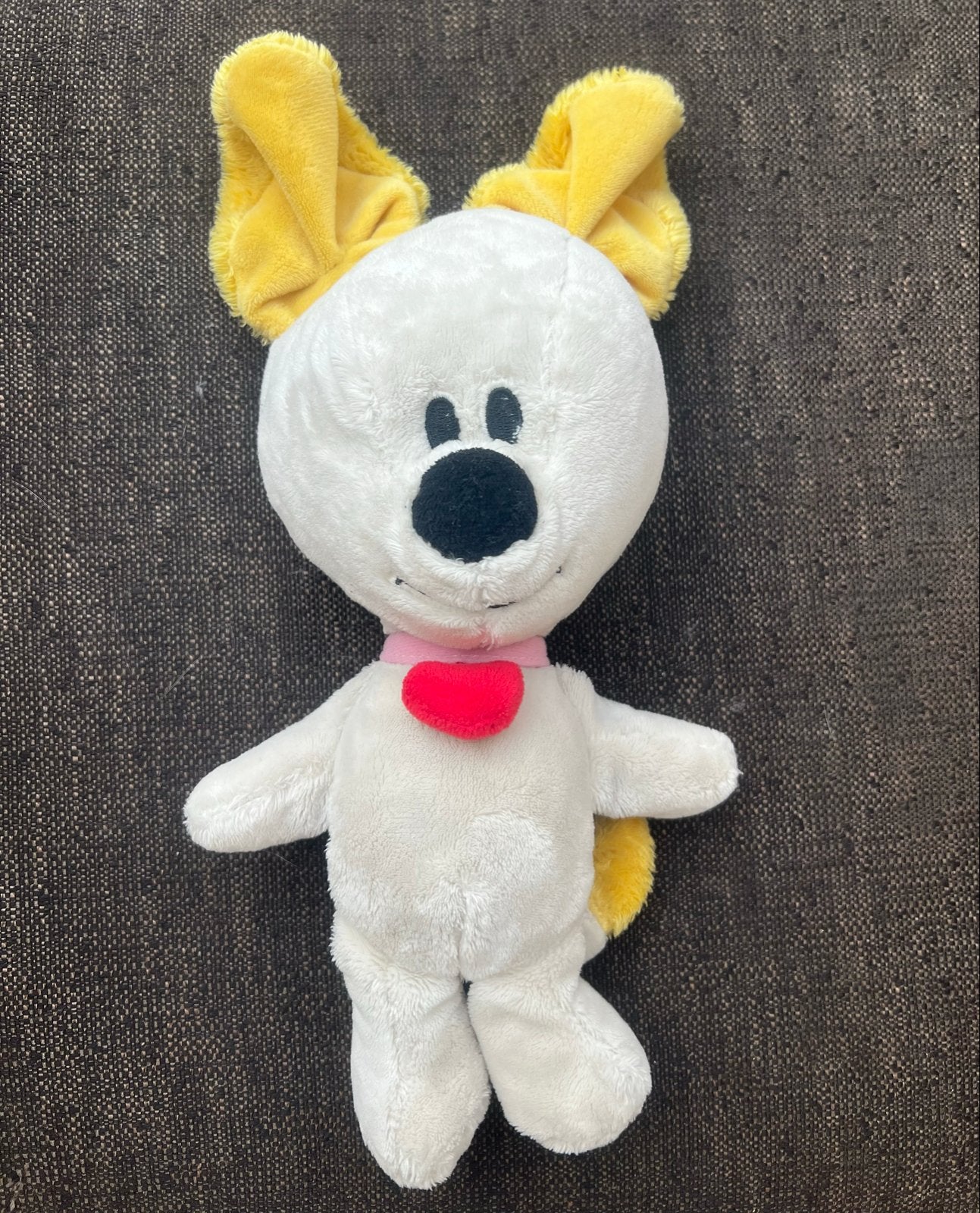 Woezel en Pip knuffel Pip 30 cm, Overige karakters, Zo goed als nieuw, Middelgroot (20 tot 80 cm), Wit