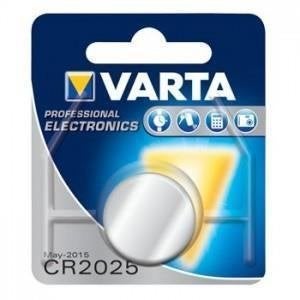 Varta Knoopcel CR2025 Lithium, Ophalen of Verzenden, Nieuw