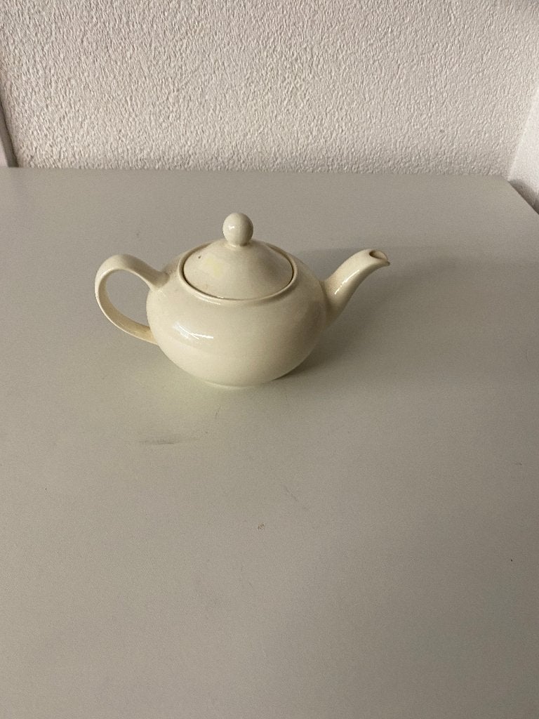 Theepotje Wood en Sons Ivory servies, Info@detagrijn.com, Overige materialen, Overige merken, Overige typen