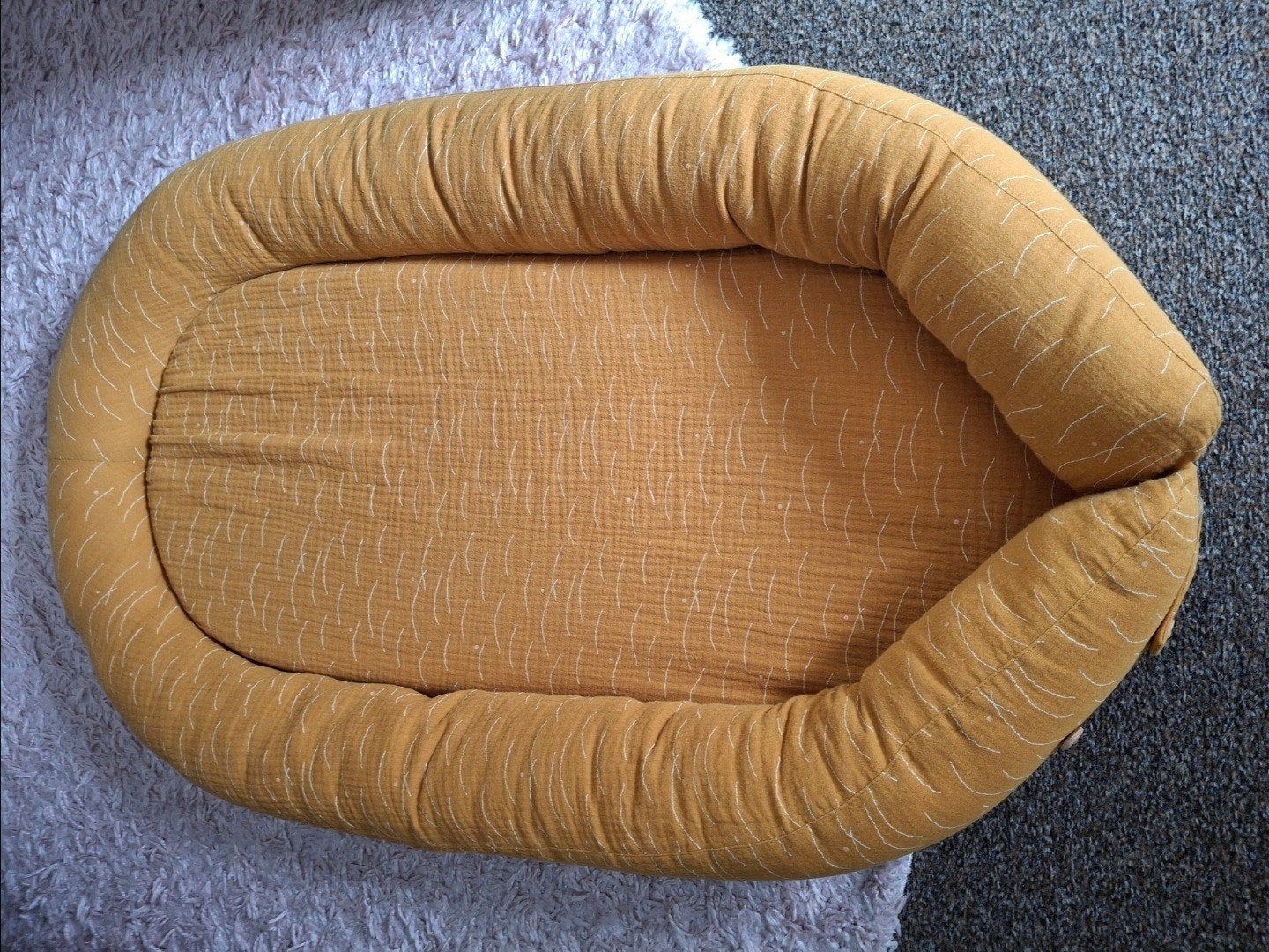 Nieuw Nanami Babynestje Okergeel, Ophalen of Verzenden, Nieuw, Overige typen