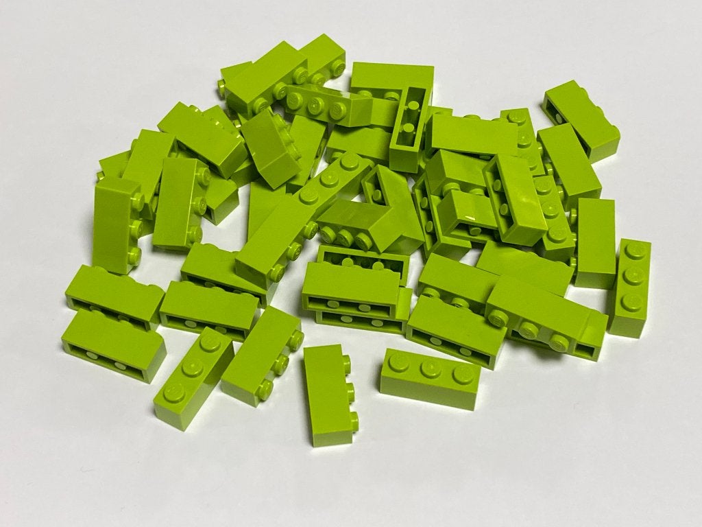 Partij 50x nieuwe 1x3 Lego stenen in diverse kleuren, Overige thema's, Lego, Nieuw, Ophalen of Verzenden