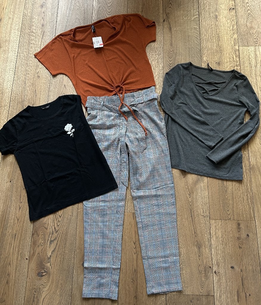 Setje kleding mt M Vintage Jean Pascale Shein, Kleding | Dames, Ophalen of Verzenden, Zo goed als nieuw, Maat 38/40 (M)