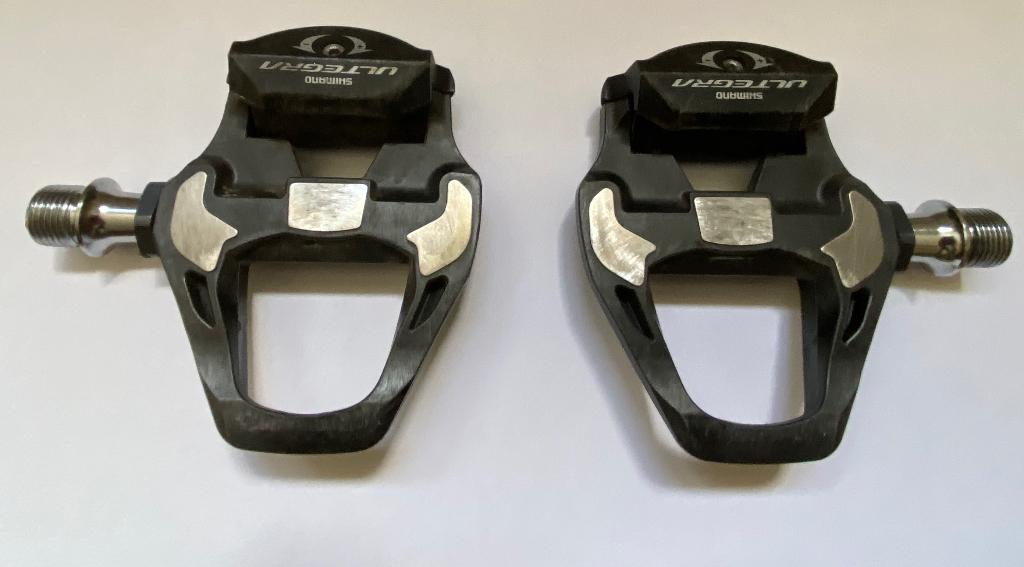 Shimano Ultegra SPD SL Carbon pedalen, Gebruikt, Shimano Ultegra, Racefiets, Carbon