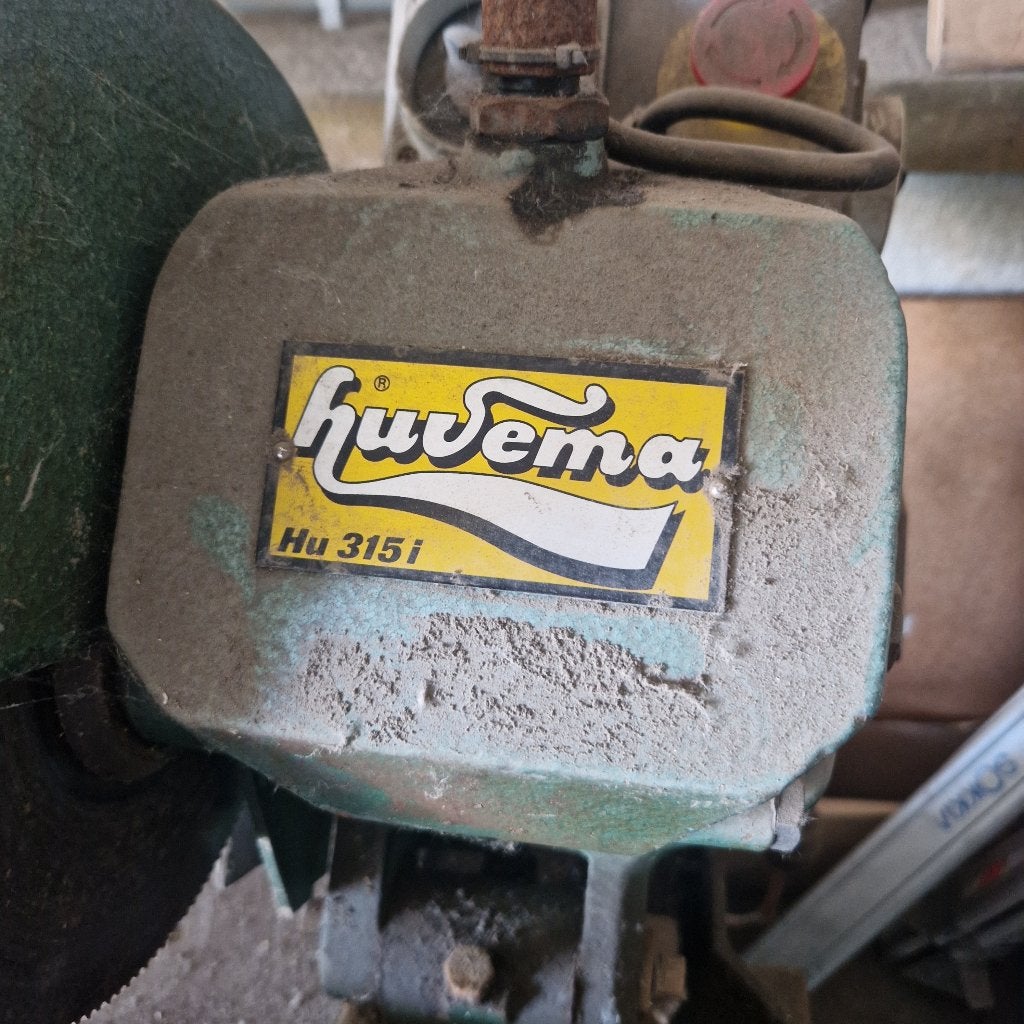 Huvema afkortzaag. Ijzerzaag, Ophalen, Gebruikt, 70 mm of meer, Lintzaag