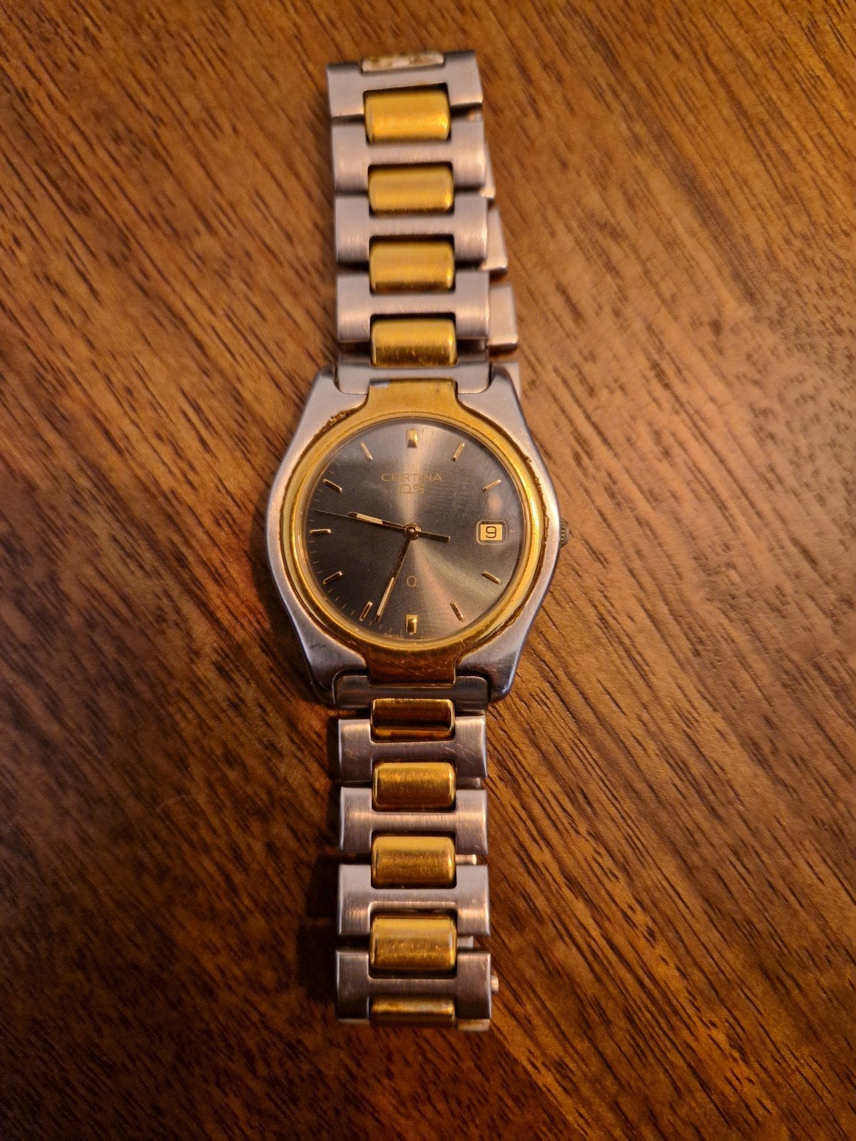 Certina DS horloge - Werkt momenteel niet, Ophalen of Verzenden, Gebruikt, Staal, Overige merken