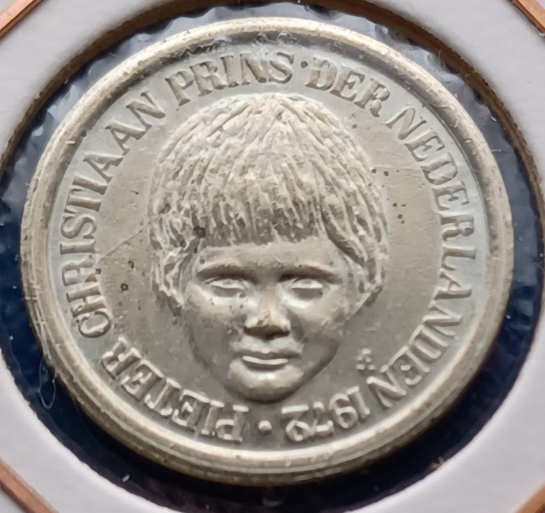 Penning 5 cents Prins Pieter Christiaan - 1972, Verzenden, Overige materialen, Nederland