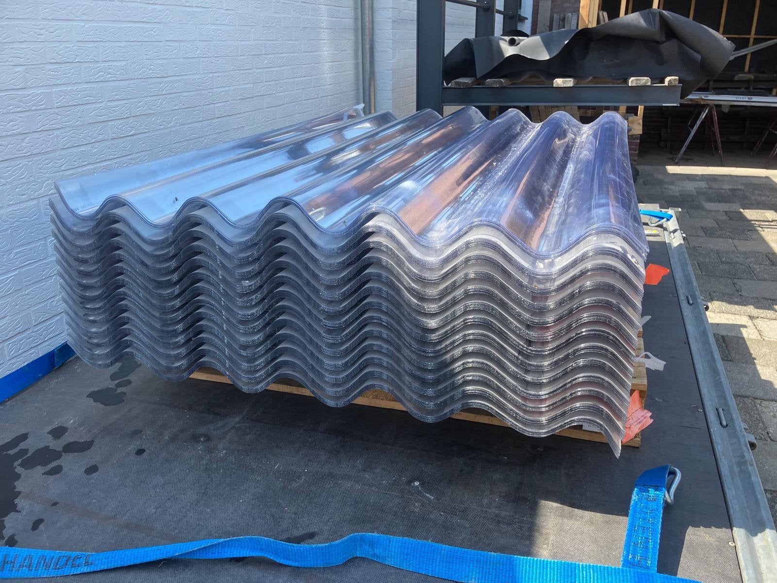 Goedkoopste golfplaat van nederland polycarbonaat, Ophalen, Overige materialen, Polyonda.nl, Nieuw