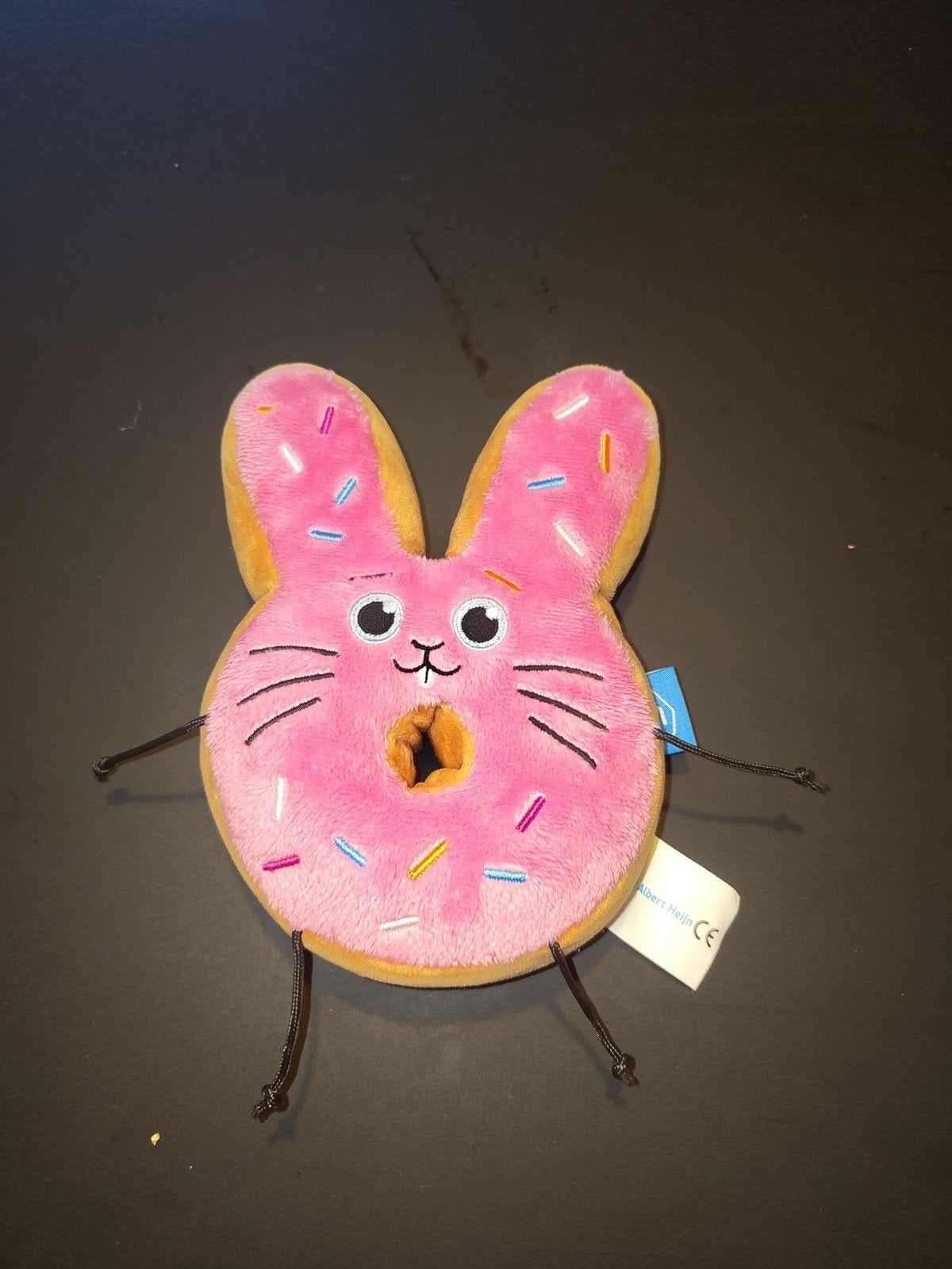 Albert Heijn Knuffel Donut Konijn Roze, Kinderen en Baby's, Speelgoed | Knuffels en Pluche, Ophalen of Verzenden