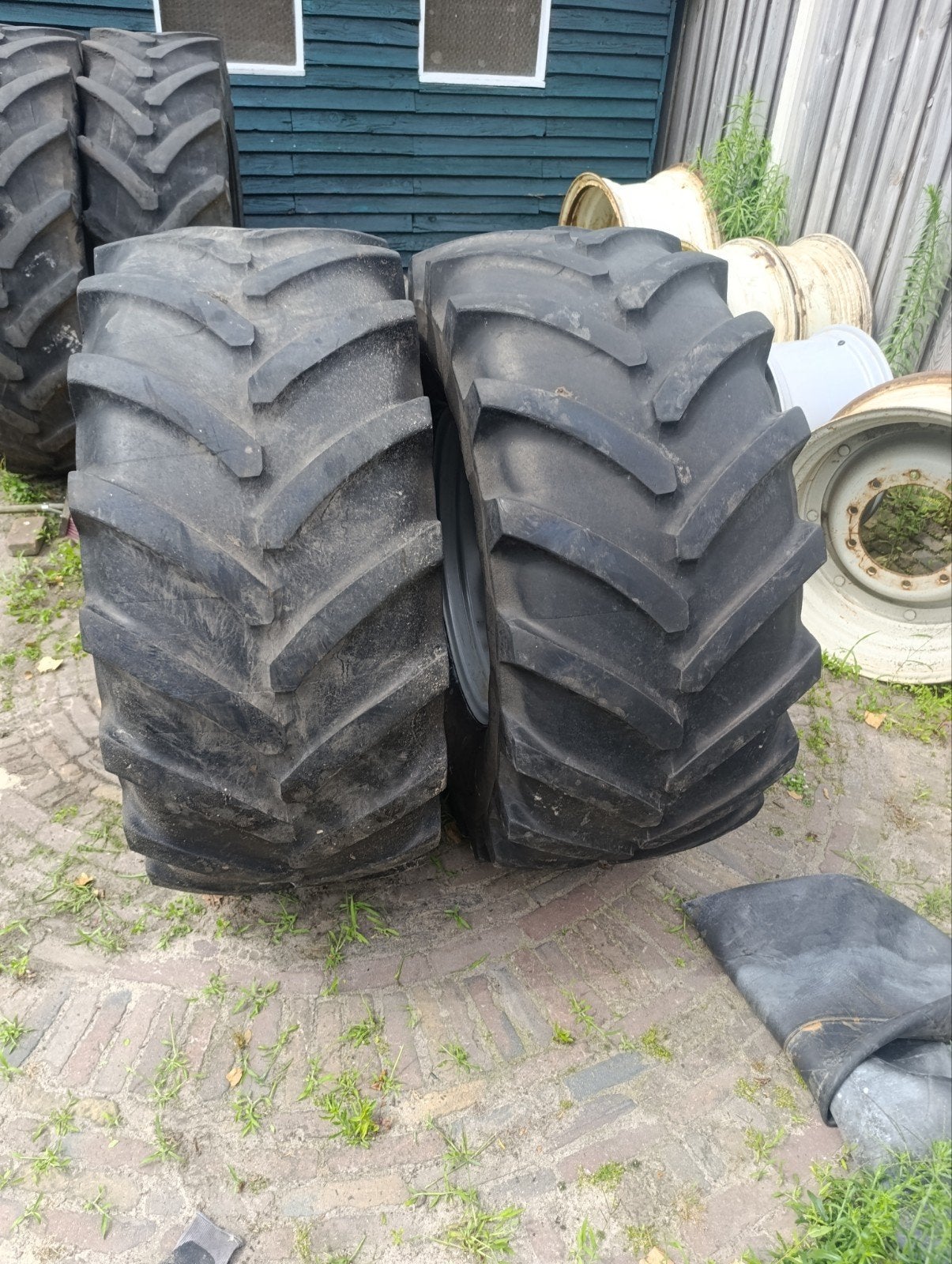 Michelin 540/65R24 16mm profiel, Zakelijke goederen, Agrarisch | Onderdelen | Banden, Velgen en Assen, Ophalen of Verzenden