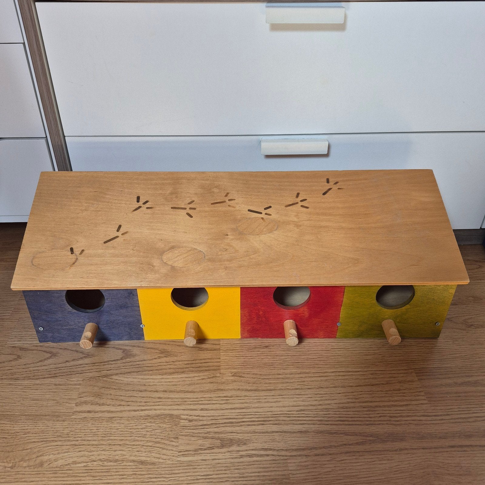 Kapstok, wandkastje kinderkamer of hobby, Ophalen, Zo goed als nieuw