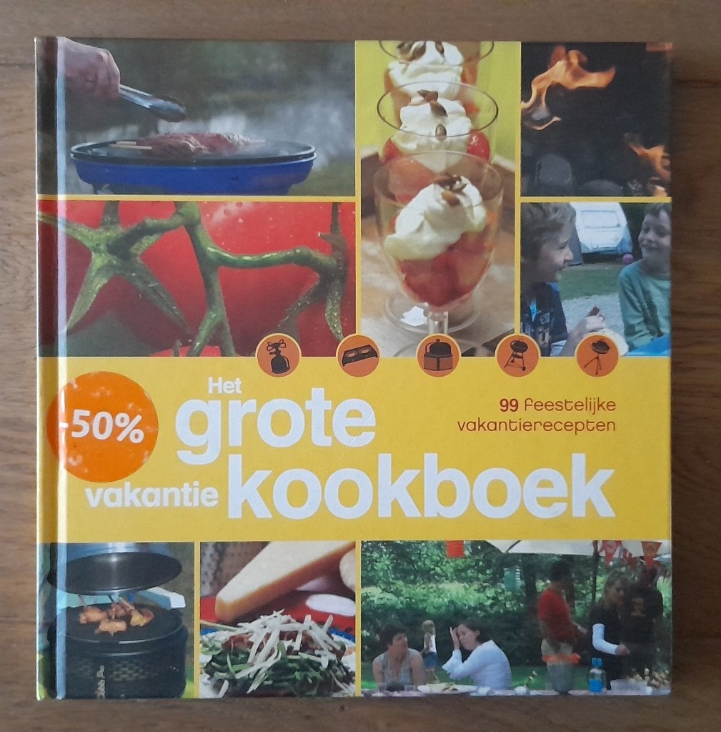 Het grote vakantie kookboek, Ophalen of Verzenden, Gelezen, ANWB