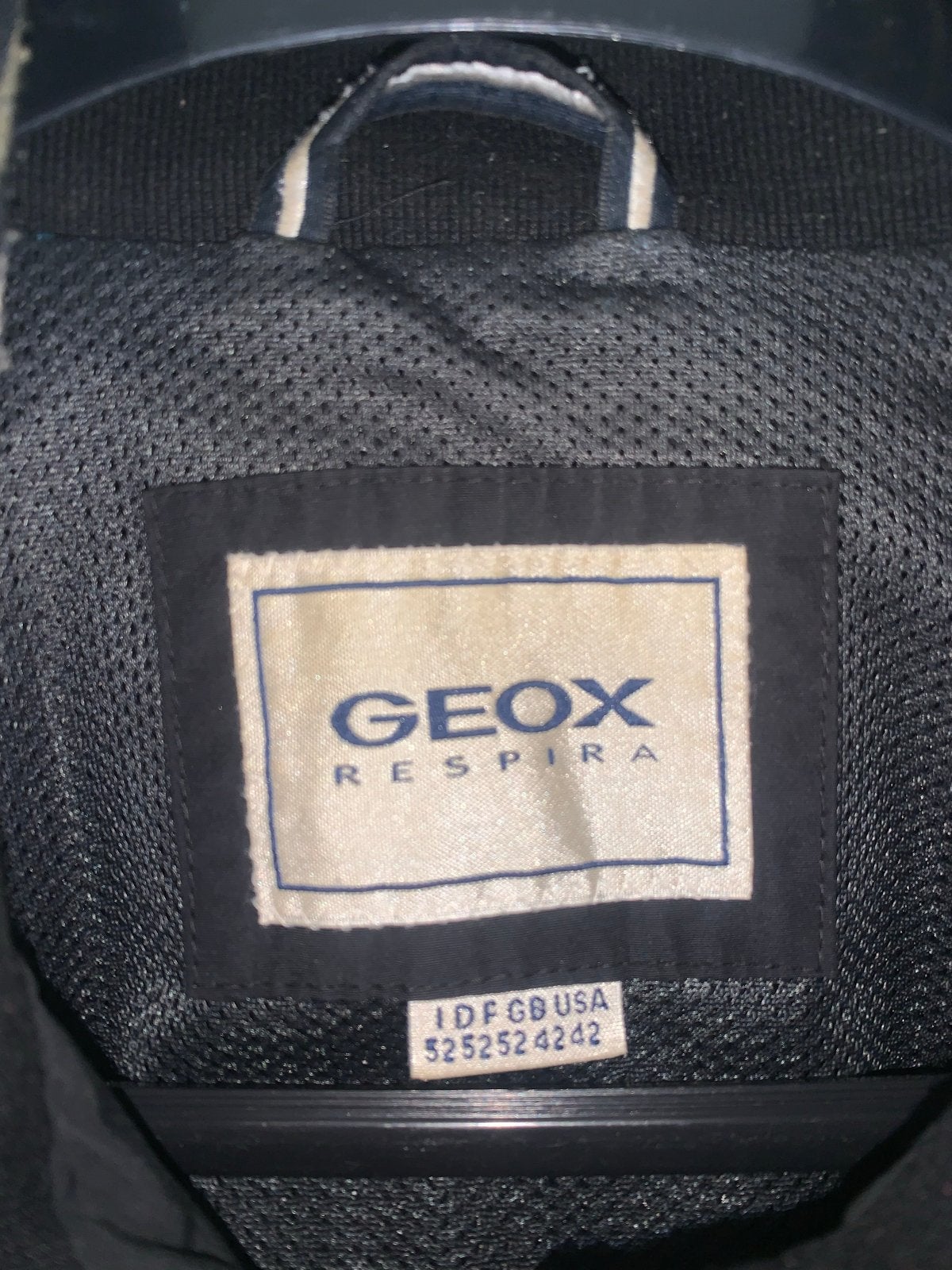 Geox Respira Zwarte Jas - Maat 52/54 (L), Ophalen of Verzenden, Zo goed als nieuw, Maat 52/54 (L), Zwart
