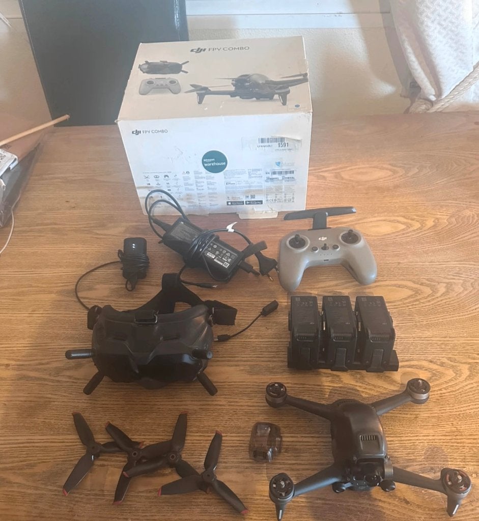 dji fpv fly more combo, Ophalen, Gebruikt, DJI
