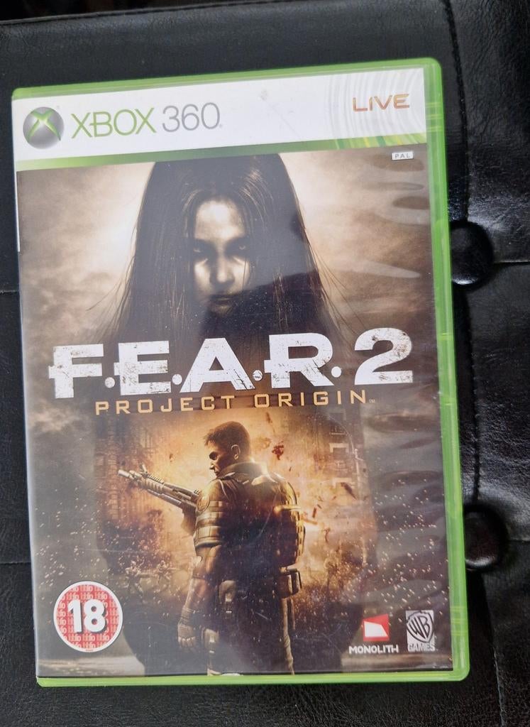 F.E.A.R. 2 Project Origin Xbox 360 Game, Online, Gebruikt, Vanaf 18 jaar, Shooter