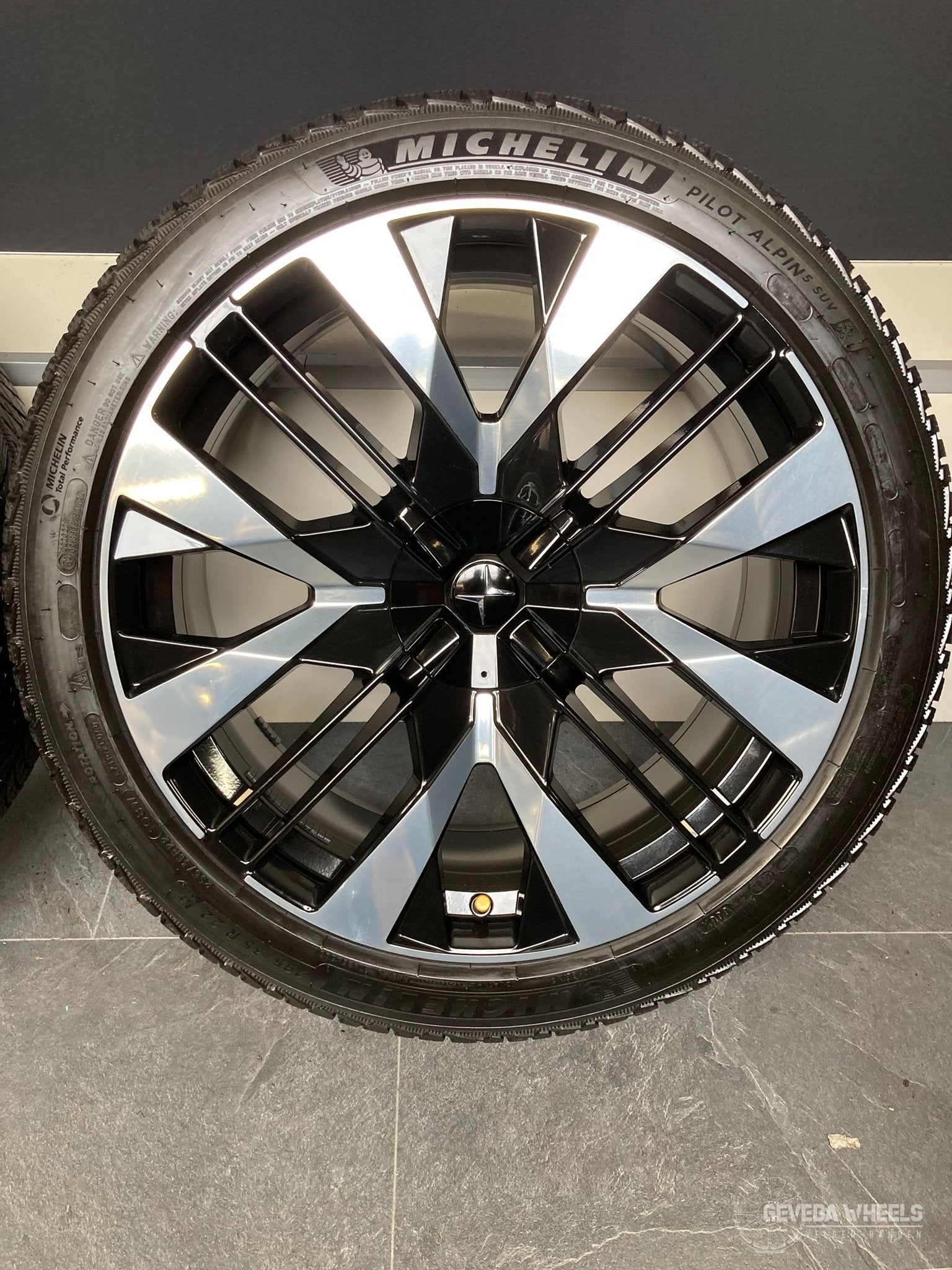 22” originele Polestar 3 velgen winterbanden 5x120 breedset, Auto-onderdelen, Gebruikt, -, 265 mm, -