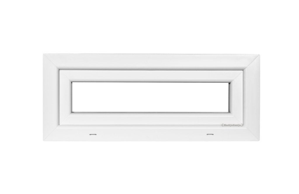 Kunststof Kozijn Kiep  B90 H40cm Wit, Doe-het-zelf en Verbouw, Kozijnen en Schuifpuien, Niet ingevuld, Kunststof, Raamkozijn, Niet ingevuld