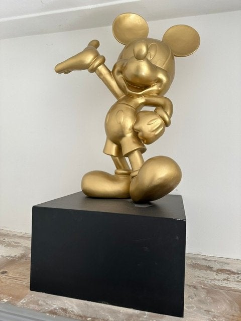 Gouden Mickey Mouse beeld, Ophalen, Zo goed als nieuw, Overige typen