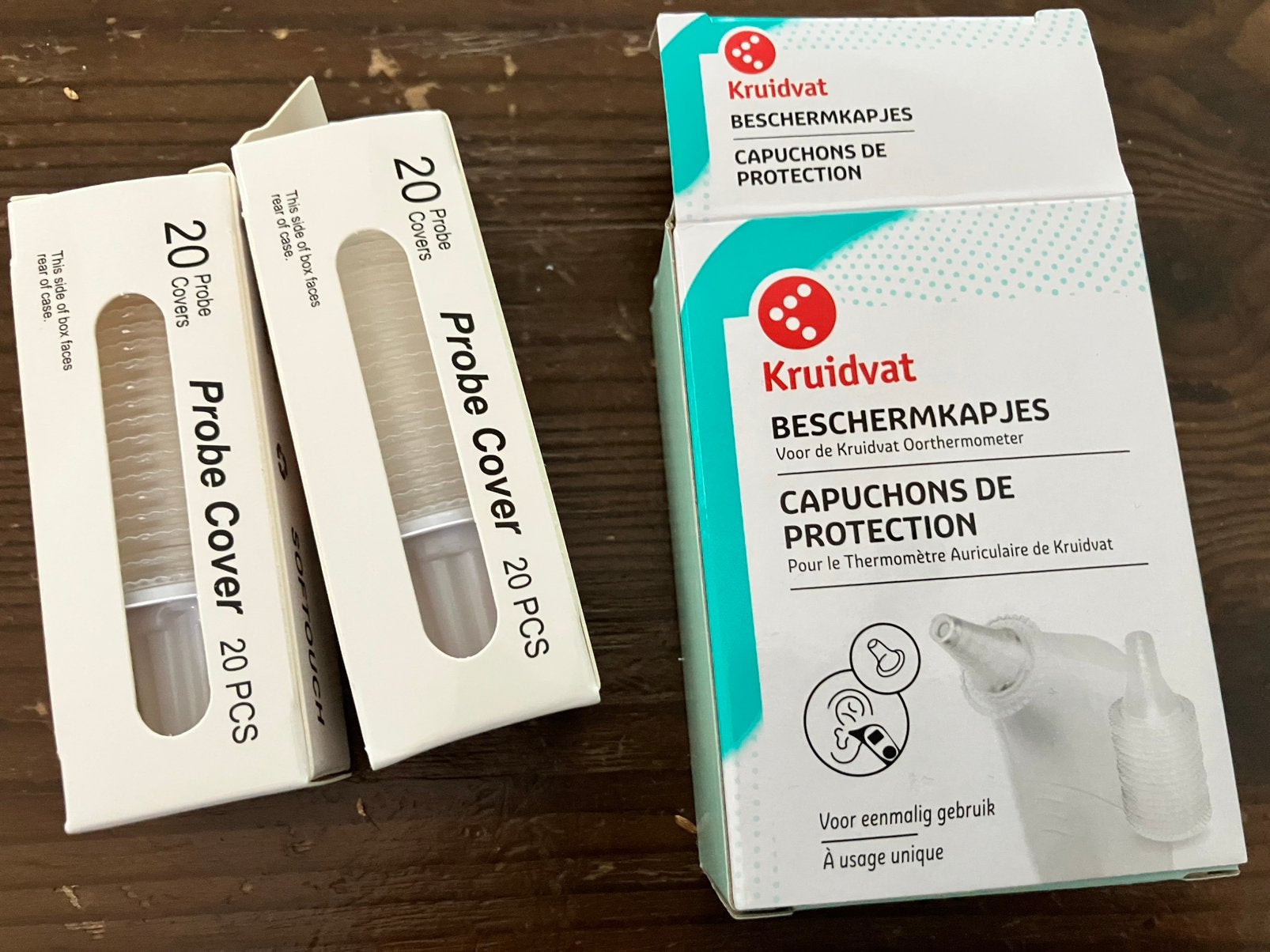 Beschermkapjes Kruidvat oorthermometer, Ophalen, Nieuw
