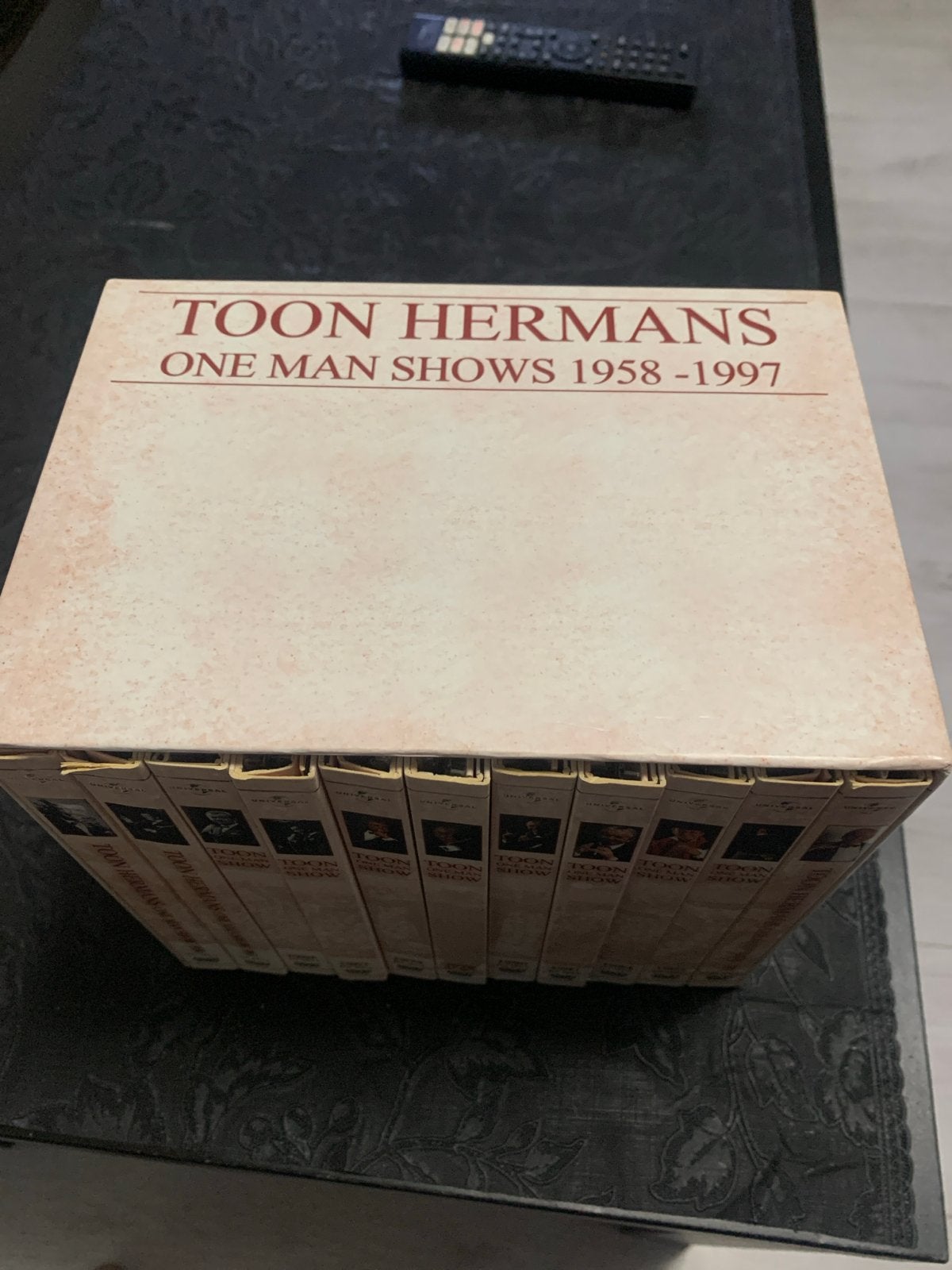 Toon Hermans One Man Shows 1958-1997 VHS Collectie, Ophalen, Gebruikt, Alle leeftijden, Nederlands