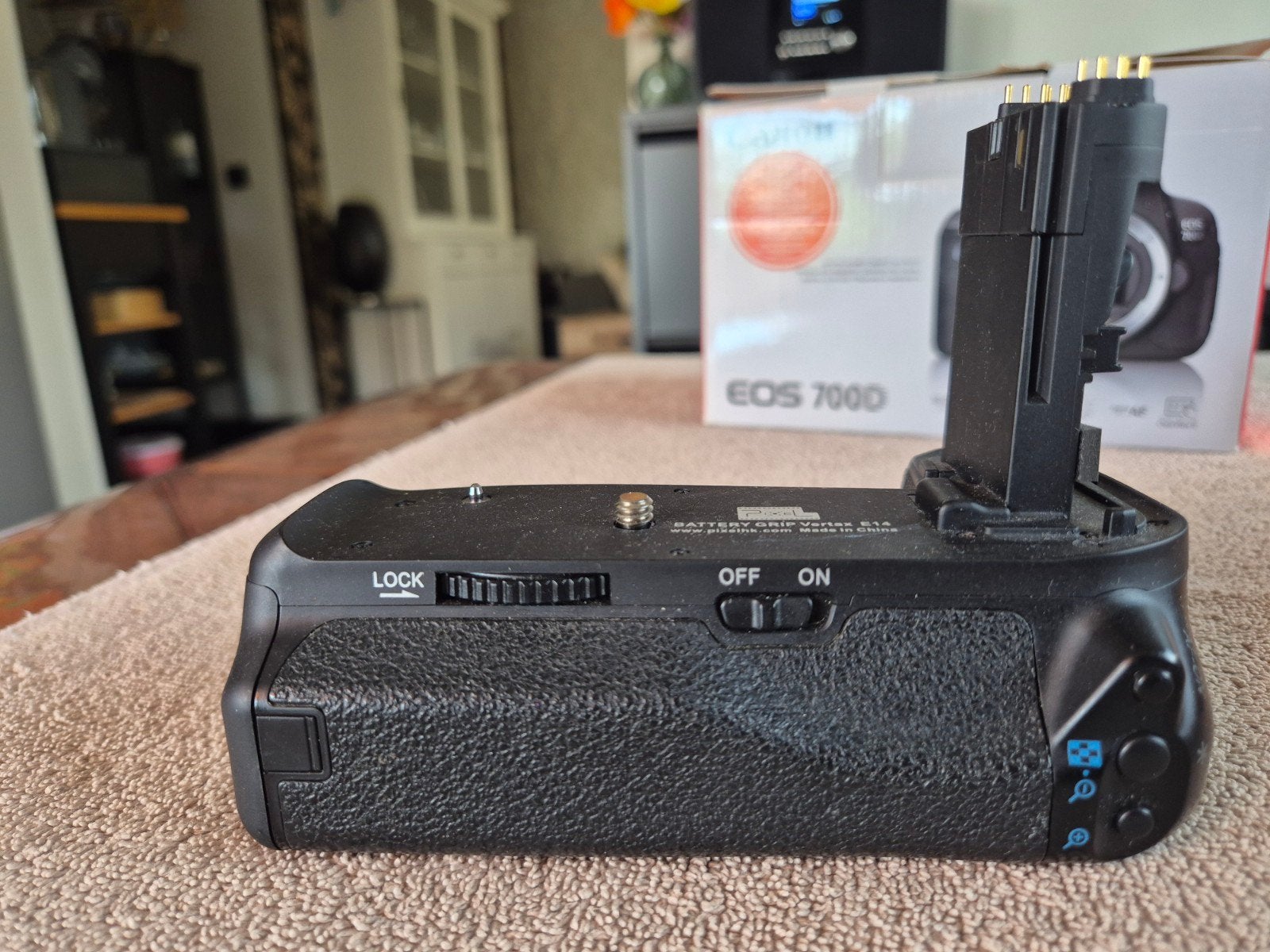 KOOPJE !! Z.G.A.N. Batterijgrip voor Canon 70D, 80D, 90D, Audio, Tv en Foto, Fotografie | Flitsers, Overige merken, Canon, Inclusief accu/oplader